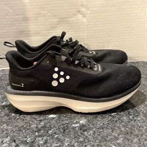 Craft Endurance 2 Black/white  Athletic men’s Shoes size 10